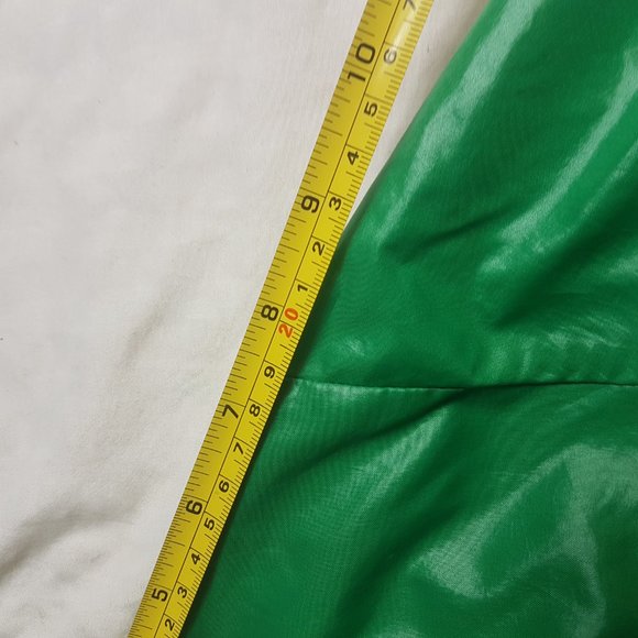 VINTAGE Lacoste IZOD Gator Nylon Pullover Hooded Rain Jacket Windbreaker Green M - Picture 13 of 14